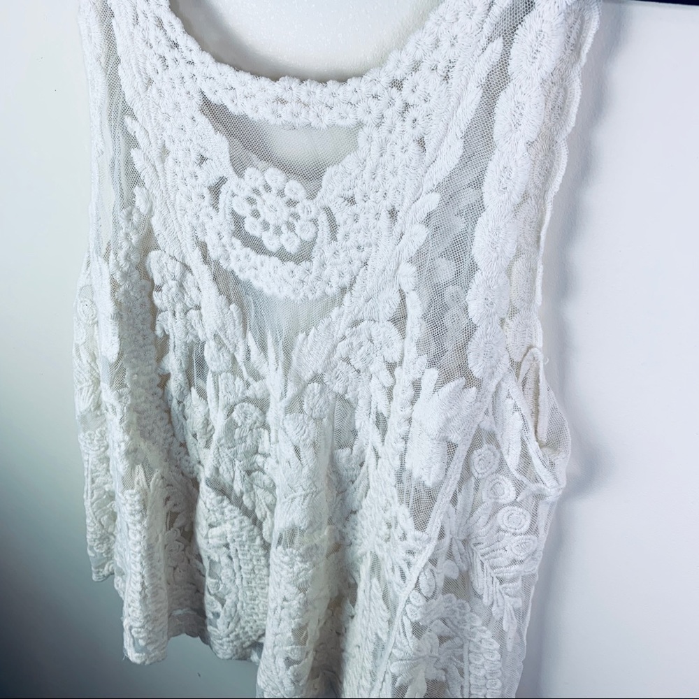 Nabee Crochet Sleeveless Tank *Spring Trend* (E) - Picture 4 of 8